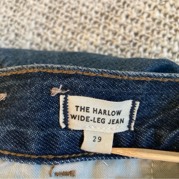 Madewell The Harlow Wide Leg Jean Size 29 - Picture 14 of 15